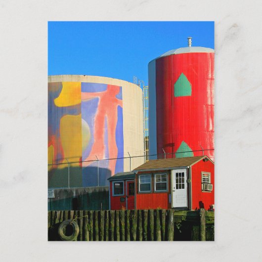 UFO-kunst Briefkaart (Voorkant)