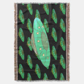 UFO-kunst Deken (Voorkant Verticaal)