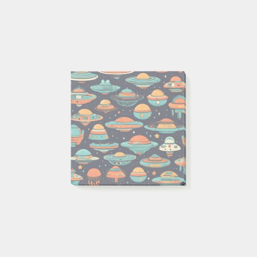 UFO kunst Post-it® Notes (Voorkant)