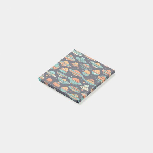 UFO  kunst Post-it® Notes (Schuin)