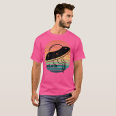 Ufo  kunst t-shirt (Voorkant volledig)