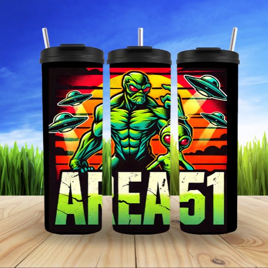 UFO-landing bij Area 51 Thermosbeker