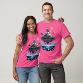 UFO-landing T-shirt (Unisex)