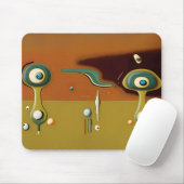 UFO-landingsplaats Muismat (Met muis)