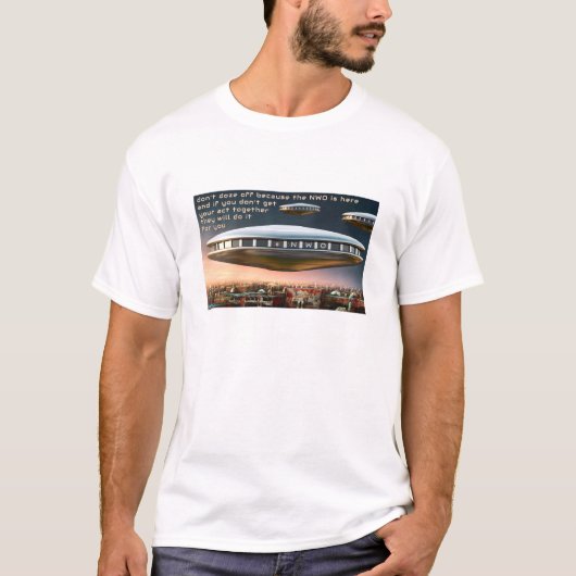 UFO (licht) T-shirt (Voorkant)