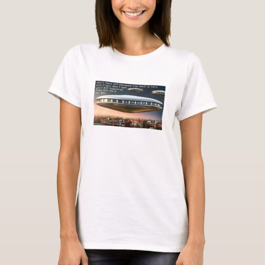UFO (licht) T-shirt (Voorkant)