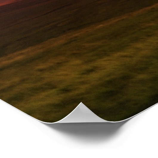 UFO-lichten Poster (Hoek)