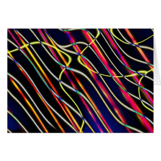 UFO-lichttrails - 2 (Voorkant Horizontaal)