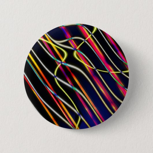 UFO-lichttrails - 2 Ronde Button 5,7 Cm (Voorkant)