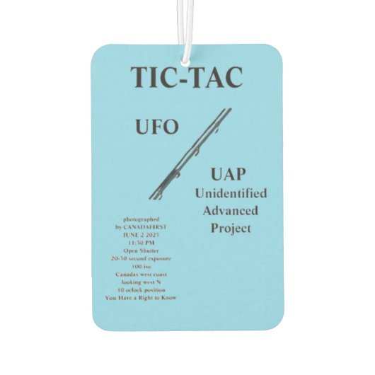 UFO LUCHTVERFRISSER (Achterkant)