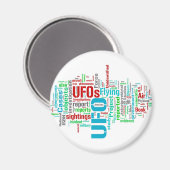 UFO MAGNEET (Voorkant / Achterkant)