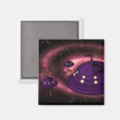 UFO MAGNEET (Voorkant / Achterkant)