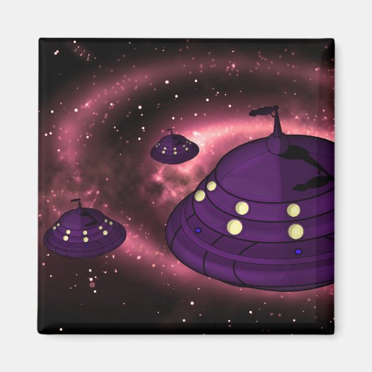 UFO MAGNEET (Voorkant)