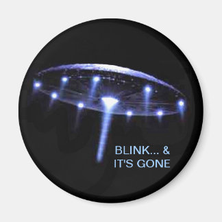 UFO magneet, omhoog, omhoog & weg Magneet