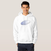 UFO Mannen Hoodie (Voorkant volledig)