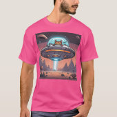 Ufo Meaow T-shirt (Voorkant)