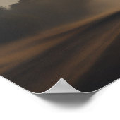 UFO met hoge energie Poster (Hoek)