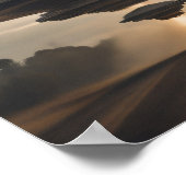 UFO met hoge energie Poster (Hoek)