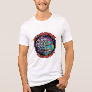 UFO Misdaad Comité: Planeet Oogst Tri-Blend Shirt