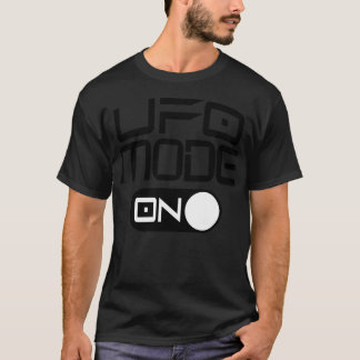 UFO-modus aan/uit-schakelaar T-shirt