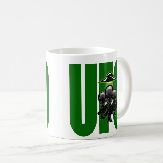 UFO-Mok Koffiemok (Voorkant rechts)