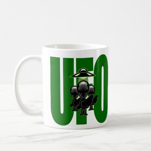 UFO-Mok Koffiemok (Links)