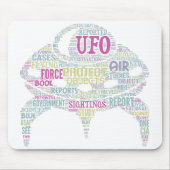UFO mousepad Muismat (Voorkant)