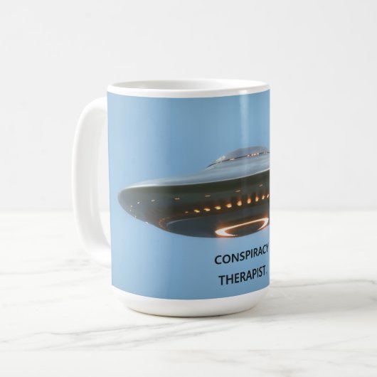 UFO mug Koffiemok (Voorkant links)