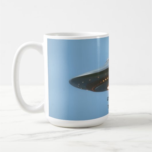 UFO mug Koffiemok (Links)
