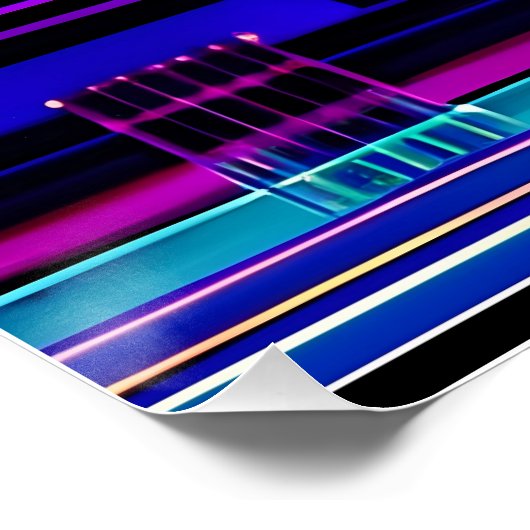 UFO-nostalgie Perfect Poster (Hoek)