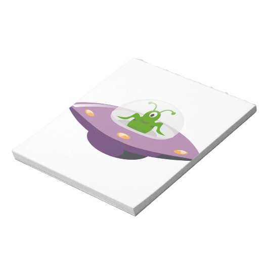 ufo notitieblok (Linkerzijde)