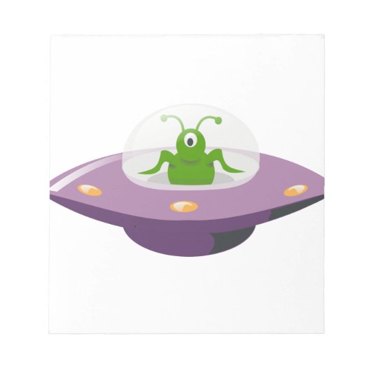 ufo notitieblok (Voorkant)