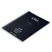 UFO NOTITIEBOEK (Linkerzijde)