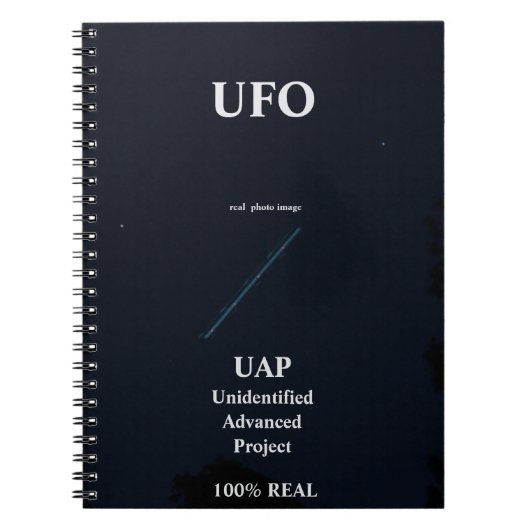 UFO NOTITIEBOEK (Voorkant)