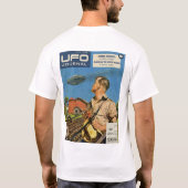 UFO OD HUMAN Heren Basic T-Shirt (Achterkant)