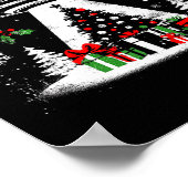 Ufo Ontvoering Kerstboom - Grappige Alien Xmas Lo Poster (Hoek)