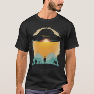 Ufo-ontvoering T-shirt