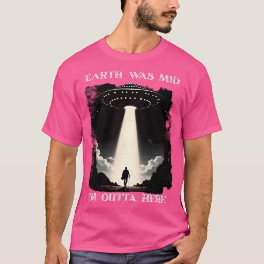 ufo-ontvoering t-shirt (Voorkant)