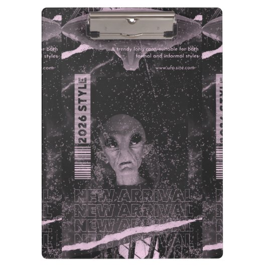 UFO-ontwerp Klembord (Voorkant)