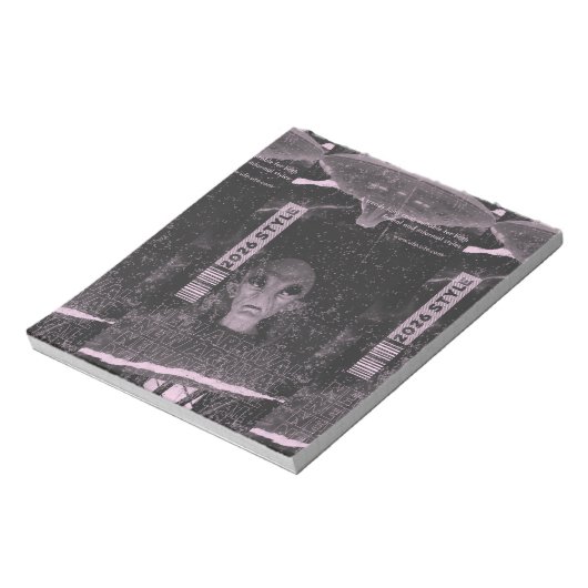 UFO-ontwerp Notitieblok (Linkerzijde)