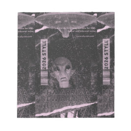 UFO-ontwerp Notitieblok
