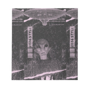 UFO-ontwerp Notitieblok