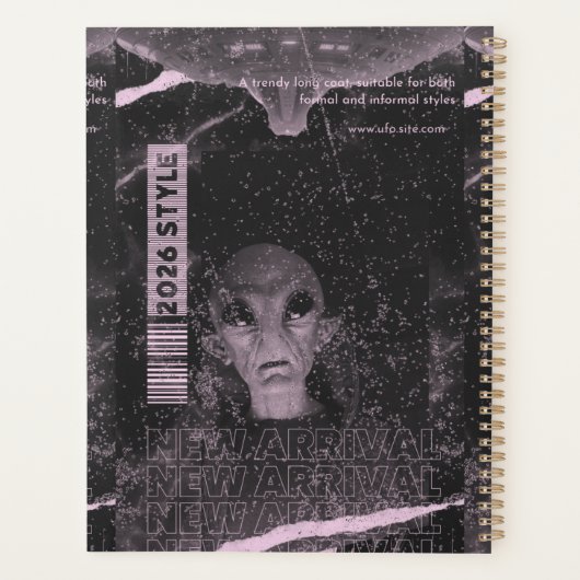 UFO-ontwerp Planner (Achterkant)