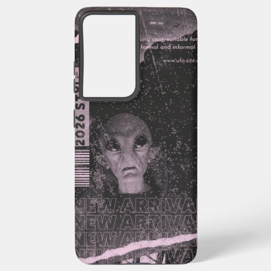 UFO-ontwerp Samsung Galaxy Hoesje (Achterkant)