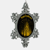 UFO Ornament Extraterrestrial Kerstmis ruimteschip (Links)