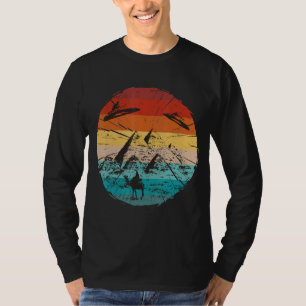 UFO Oude Egyptische Piramides Egyptische Alien T-shirt