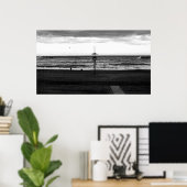 UFO over Barcelona (La Barcelona) Poster (Thuiskantoor)