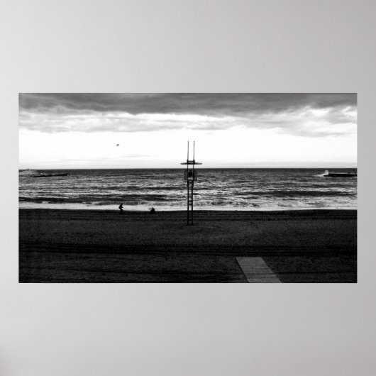 UFO over Barcelona (La Barcelona) Poster (Voorkant)