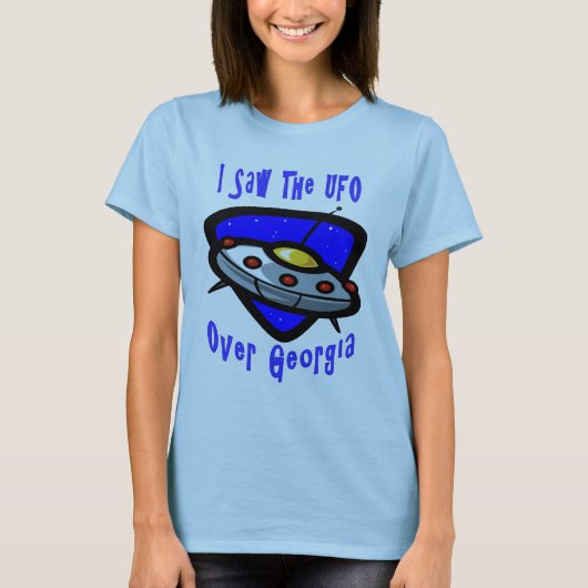 UFO OVER GEORGIË T-SHIRT (Voorkant)