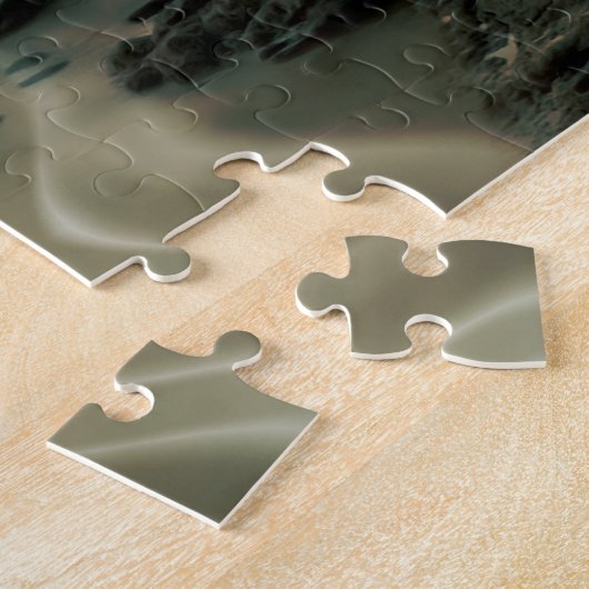 UFO over kust Legpuzzel (Zijkant)